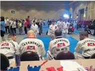  ??  ?? Hundreds gathered for Victory Martial Arts’ annual convention. The Winter Park-based school has locations across the country.