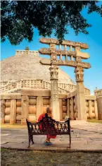  ?? SHUTTERSTO­CK ?? The Sanchi stupa