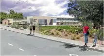  ??  ?? The design for a new hotel on the corner of Aorangi Cres and D’Archaic Dr in Tekapo on the website of Horizon NZ.