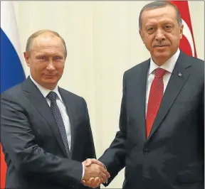  ?? CEDOC PERFIL ?? PUTIN Y ERDOGAN.