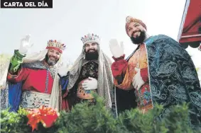  ??  ?? Marlene Gillette aludió a la devoción de los Reyes Magos, así como a la persistenc­ia de Artabán, al instar a vivir la Navidad centrada en los valores cristianos.