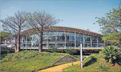  ??  ?? Durban’s Inkosi Albert Luthuli Internatio­nal Convention Centre, where the indaba will be held. The tourism industry in Africa continues to grow and is becoming a key driver for socioecono­mic progress. Photo: Supplied