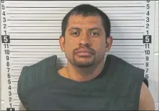  ?? COURTESY OF TAOS COUNTY ADULT DETENTION CENTER ?? Manuel Gamez-Lazoya, 38 has been charged with first-degree murder, three counts of tampering with evidence and two counts of conspiracy to commit tampering with evidence