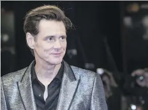  ?? WENN.COM ?? “I don’t feel like I made the film at all,” Jim Carrey says of his time shooting Man on the Moon. “I feel like Andy (Kaufman) made the film.”