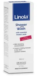  ??  ?? Designed for soft and gentle cleansing, Linola Shower is suitable for those with dry and sensitive skin.