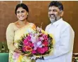  ?? ?? DK Shivakumar and YSR Telangana Party chief YS Sharmila during a meeting, in Bengaluru, on Monday