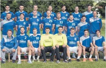  ?? FOTO: HSG RIEHTEIM-WEILHEIM ?? Die Handballer der HSG Rietheim-Weilheim haben sich in der Saison 2018/19 den Klassenerh­alt in der Landesliga zum Ziel gesetzt.