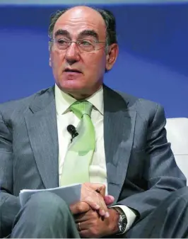  ?? EFE ?? El presidente de Iberdrola, Ignacio Galán