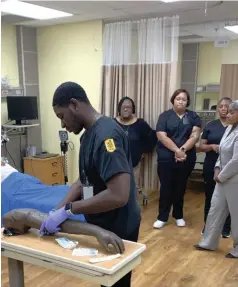  ?? (Special to The Commercial/UAPB) ?? The UAPB nursing program received a $15 million shot in the arm, with the money being used to build a new academic building.