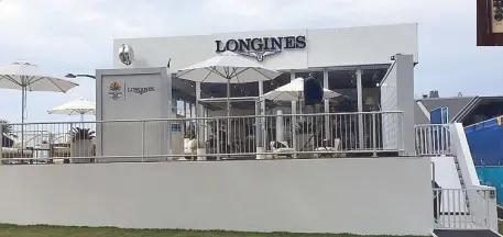  ??  ?? The Longines Records Club is where record-breaking Ozzie athletes are honored, and where the 1954 (inset) Chronociné­gines is exhibited.