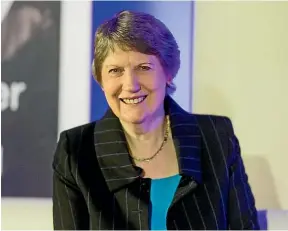  ?? SIMON O’CONNOR/STUFF ?? Helen Clark was in New Plymouth to speak about the 125th anniversar­y of women’s suffrage.