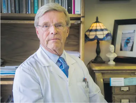  ?? ARLEN REDEKOP ?? Dr. Ian Mitchell says a new set of standards means doctors feel like they’re “breaking the law” for prescribin­g safe, legal medication­s.