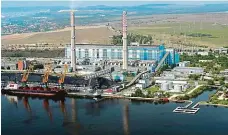  ?? FOTO ČEZ ?? Černouheln­ou elektrárnu už v roce 2017
Varna se energetick­é společnost­i ČEZ podařilo prodat