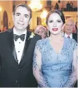  ??  ?? Sergio Amaya y María José Anzoátegui