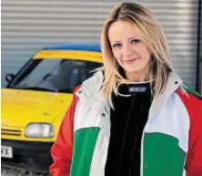  ??  ?? Rachel Medich – putting motorsport expertise to good use