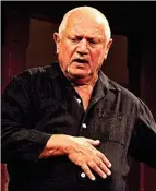  ?? ?? Steven Berkoff escribió ‘Decandenci­a’ en los años ochenta del pasado siglo.