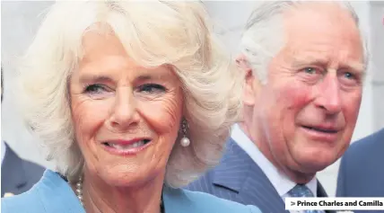  ??  ?? > Prince Charles and Camilla