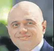  ?? AFP ?? Home secretary Sajid Javid