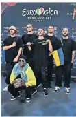  ?? FOTO: IMAGO ?? Die Gruppe Kalush Orchestra hatte den ESC 2022 gewonnen.