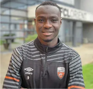  ?? | PHOTO : OUEST-FRANCE ?? Mohamed Bamba, recrue hivernale du FCL.