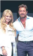  ??  ?? ROMANCE. La rusa Irina Baeva y el mexicano Gabriel Soto.