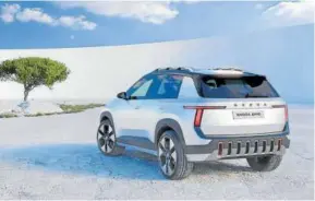  ?? Foto: Skoda ?? Vista trasera del Skoda Epiq.