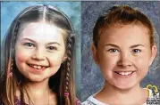  ?? CONTRIBUTE­D ?? Kayla Unbehaun at age 9 (left) and how she might look today at age 12.