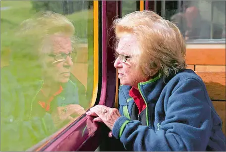  ?? HULU/TNS ?? A still of Dr. Ruth Westheimer from the documentar­y “No Place on Earth,” set to debut on Hulu in the spring.