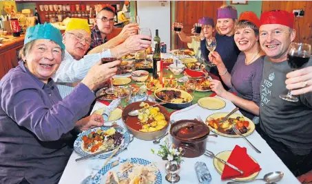  ?? Picture: ALAMY ?? gUEST aPPEaRanCE: The cost of having friends and family to stay over the festive period can soon mount up