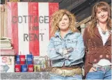  ?? Great American Country ?? TV personalit­ies and sisters Amie Sikes and Jolie Sikes run their Junk Gypsies world headquarte­rs in Round Top.