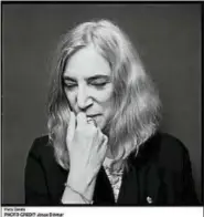  ?? PHOTO BY JESSE DITTMAR ?? Patti Smith will discuss her latest book with Colin McEnroe at the Mark Twain House in October.