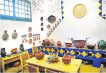  ??  ?? This is the kitchen at Museo Frida Kahlo, the artist’s home from 1929 to 1954. Expect lineups if you go there.