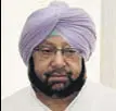  ??  ?? Captain Amarinder Singh