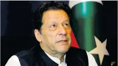 ?? Picture: REUTERS/ Akhtar Soomro/File Photo ?? Former Pakistani Prime Minister Imran Khan pauses as he speaks with Reuters during an interview, in Lahore, Pakistan.