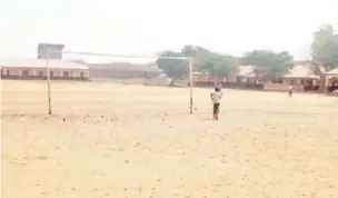  ?? ?? Pupils playing at Chawai Primary School, Tudun Wada in Kaduna