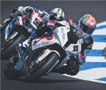  ?? Picture: STEPHEN HARMAN ?? HE’S BACK: Troy Corser (pictured above at Phillip Island in 2010) will return to the same venue for the Internatio­nal Island Classic in January.