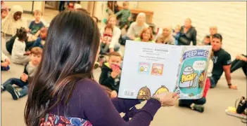  ?? Austin Dave/The Signal ?? Santa Clarita Public Library branches will host free storytimes for various age groups, starting Monday.