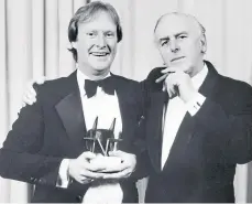  ?? ?? Dennis Waterman with Minder co-star George Cole.