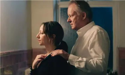  ?? ?? Love, grief and intimacy … Andrea Braein Hovig and Stellan Skarsgård in Hope. Photograph: © Motlys/Manuel Claro