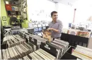  ??  ?? No. 69 Cactus Music offers one-stop shopping for rare vinyl albums, CDs, used DVDs and more.