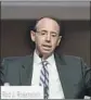  ?? Jim Lo Scalzo Associated Press ?? ROD ROSENSTEIN, former deputy attorney general, testifies before a Senate committee.