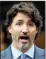  ??  ?? Justin Trudeau