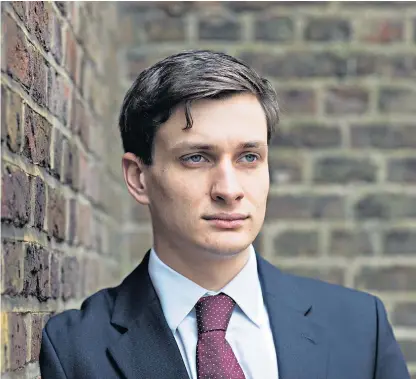  ??  ?? Above, Samuel Armstrong, the 24-year-old chief of staff to Tory MP Craig Mackinlay, left, and below, with David Cameron, the Conservati­ve former prime minister