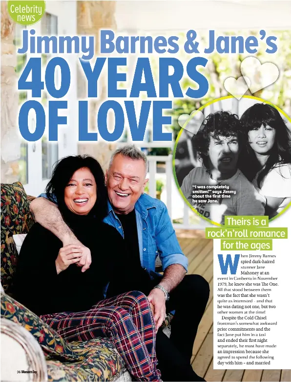Jimmy Barnes 40 Year Love Story Pressreader