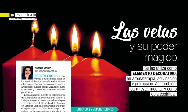 El poder mágico de las velas