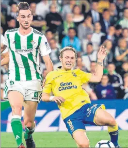  ?? FOTO: EFE ?? Fabián Ruiz, ante el Las Palmas, donde hizo un buen partido