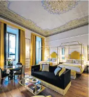  ??  ?? Your palazzo or mine? You won’t go wrong at the Il Tornabuoni in Florence