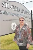  ?? Janelle Jessen/Siloam Sunday ?? Kathy Patterson, director of the Siloam Springs Senior Activity and Wellness Center, is retiring at the end of the month. A community retirement party is planned for 11 a.m. Wednesday, Aug. 28.