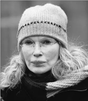  ?? Chip East, Reuters, FILE ?? Actress Mia Farrow is taking a video camera to camps in Darfur to capture the traditions, songs, dances and stories from which refugees have been torn.