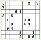  ??  ?? EASY SU-DOKU